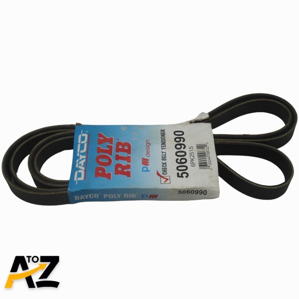 Serpentine Belt Dayco 5060990 Poly Rib Quiet Design 6pk2515
